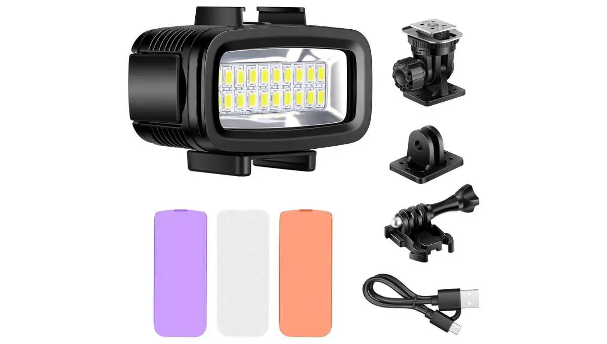 Action Camera Flashlight