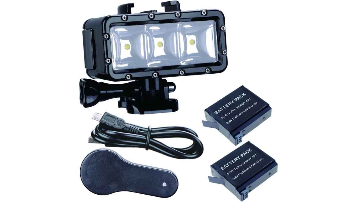 Action Camera Flashlight